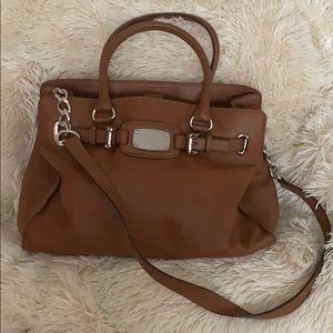 GUC Michael Kors Hamilton leather tote purse